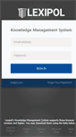 Mobile Screenshot of policy.lexipol.com