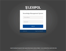Tablet Screenshot of policy.lexipol.com